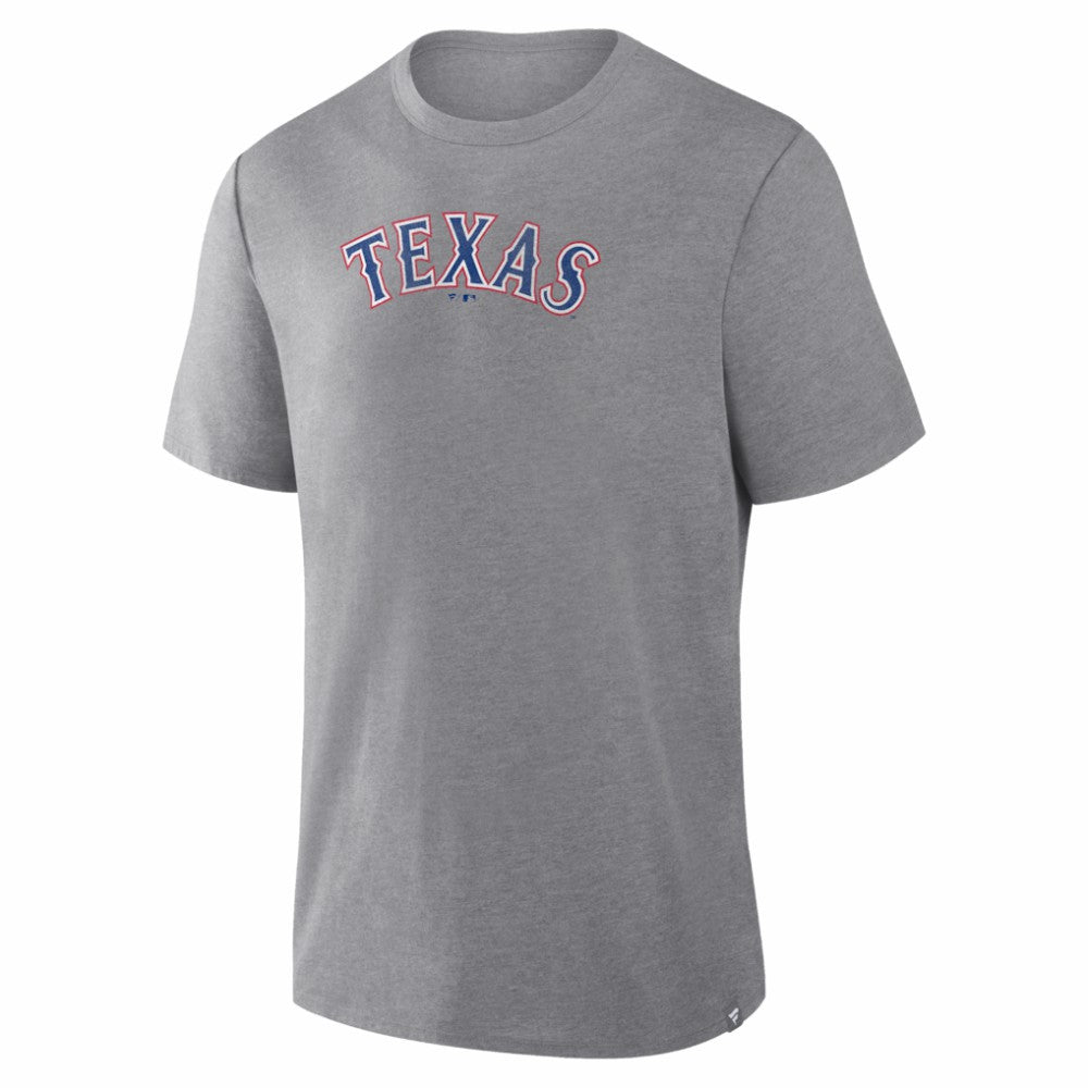 Texas Rangers Play Tribute Tri-Blend T-Shirt Heather Gray