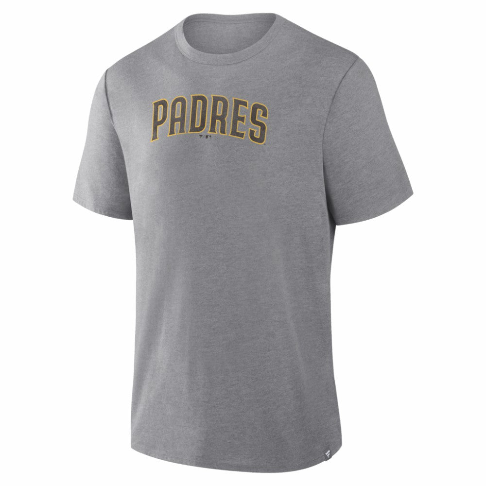 San Diego Padres Play Tribute Tri-Blend T-Shirt Heather Gray
