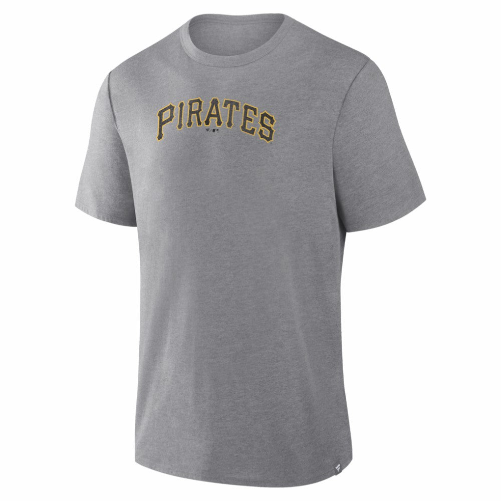 Pittsburgh Pirates Play Tribute Tri-Blend T-Shirt Heather Gray