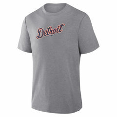 Detroit Tigers Play Tribute Tri-Blend T-Shirt Heather Gray