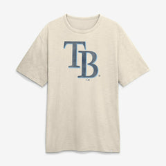 Tampa Bay Rays Stadium Slub T-Shirt Cream