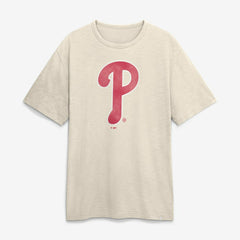 Philadelphia Phillies Stadium Slub T-Shirt Cream