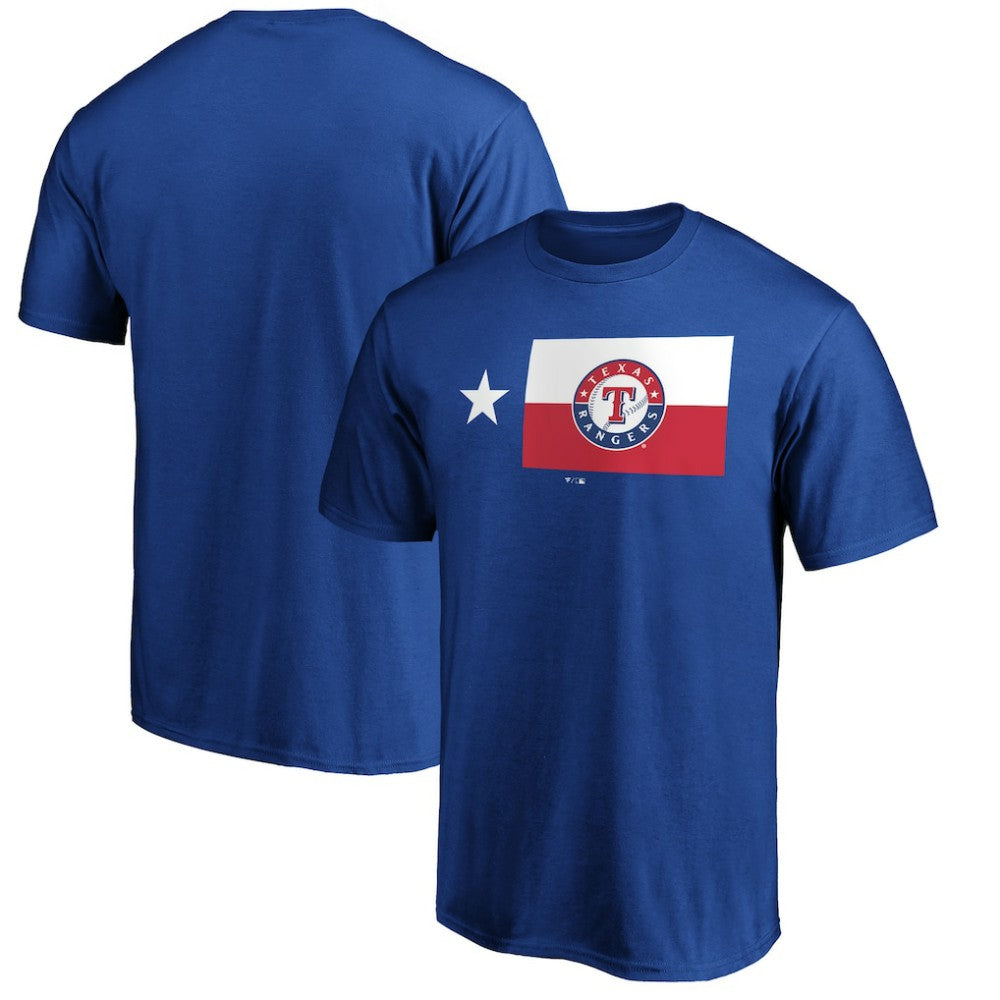 Texas Rangers Team Adrenaline T-Shirt Royal
