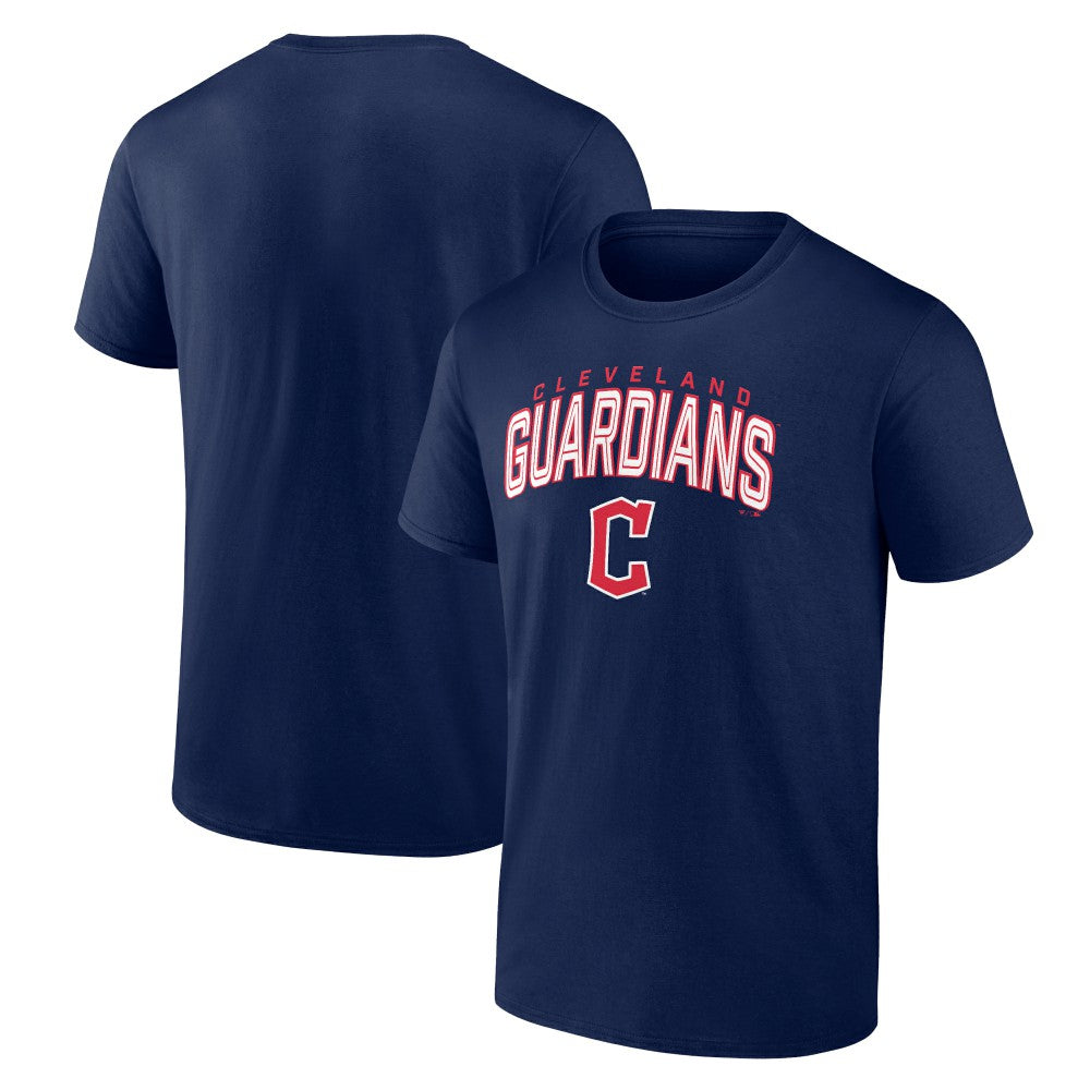 Cleveland Guardians Master the Game T-Shirt Navy