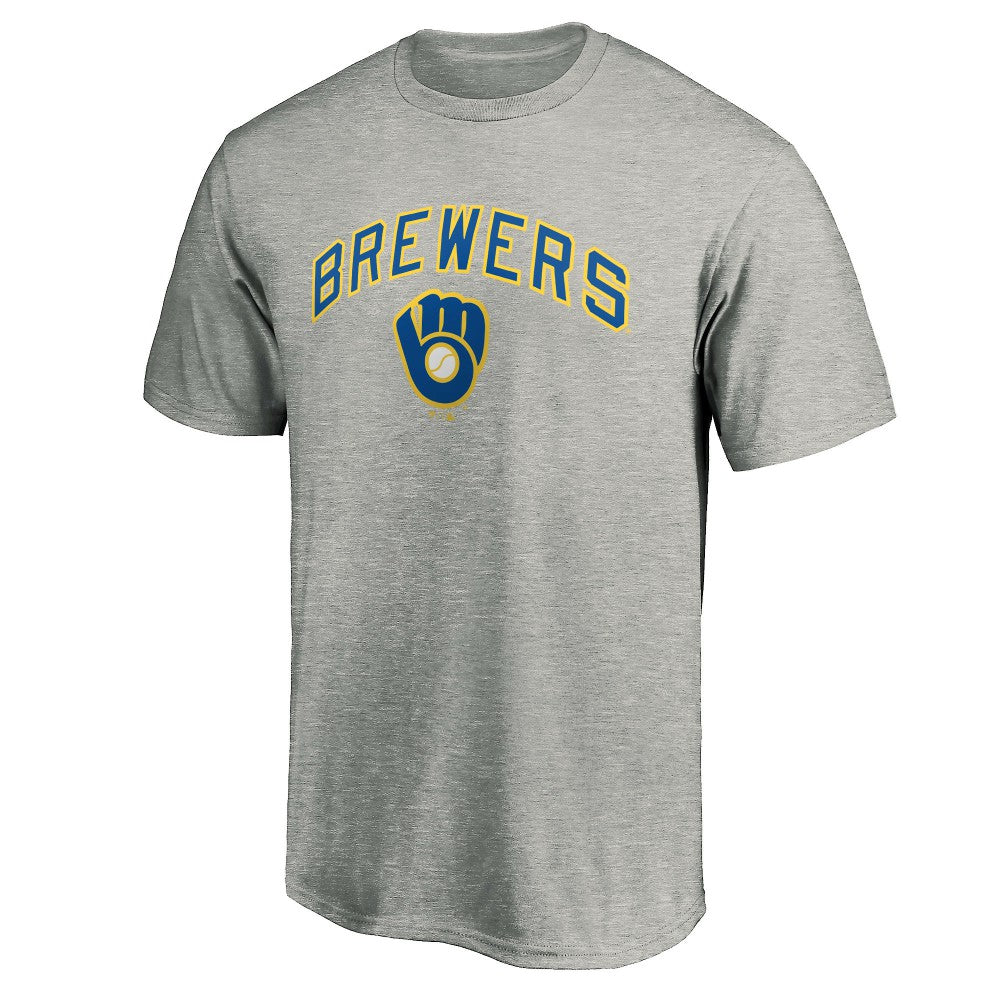 Milwaukee Brewers Cooperstown Collection Wahconah T-Shirt Heather Gray