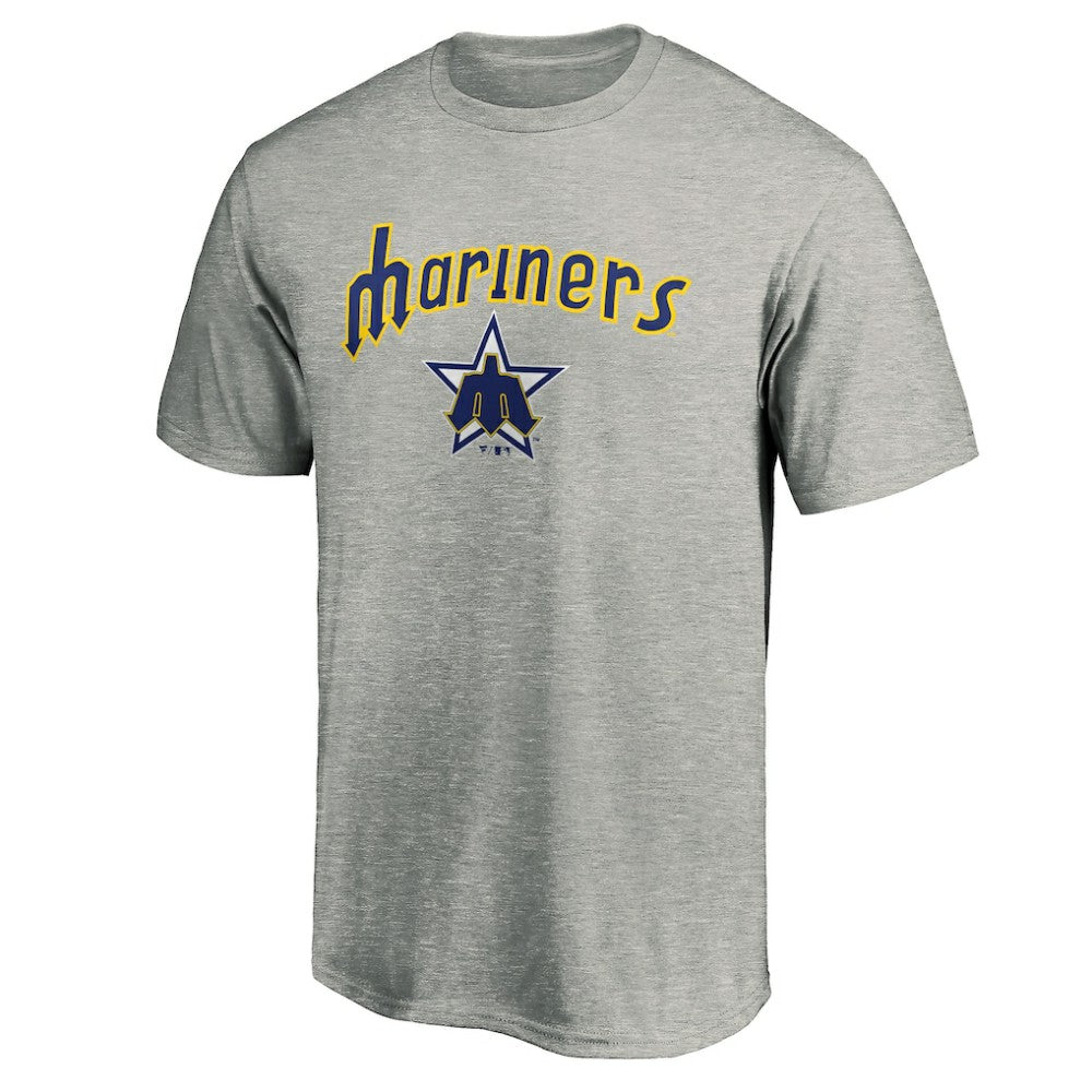 Seattle Mariners Cooperstown Collection Wahconah T-Shirt Heather Gray