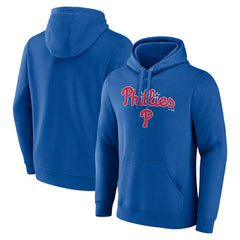 Philadelphia Phillies Team Lockup Pullover Hoodie Royal