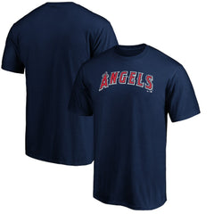 Los Angeles Angels Official Wordmark T-Shirt Navy