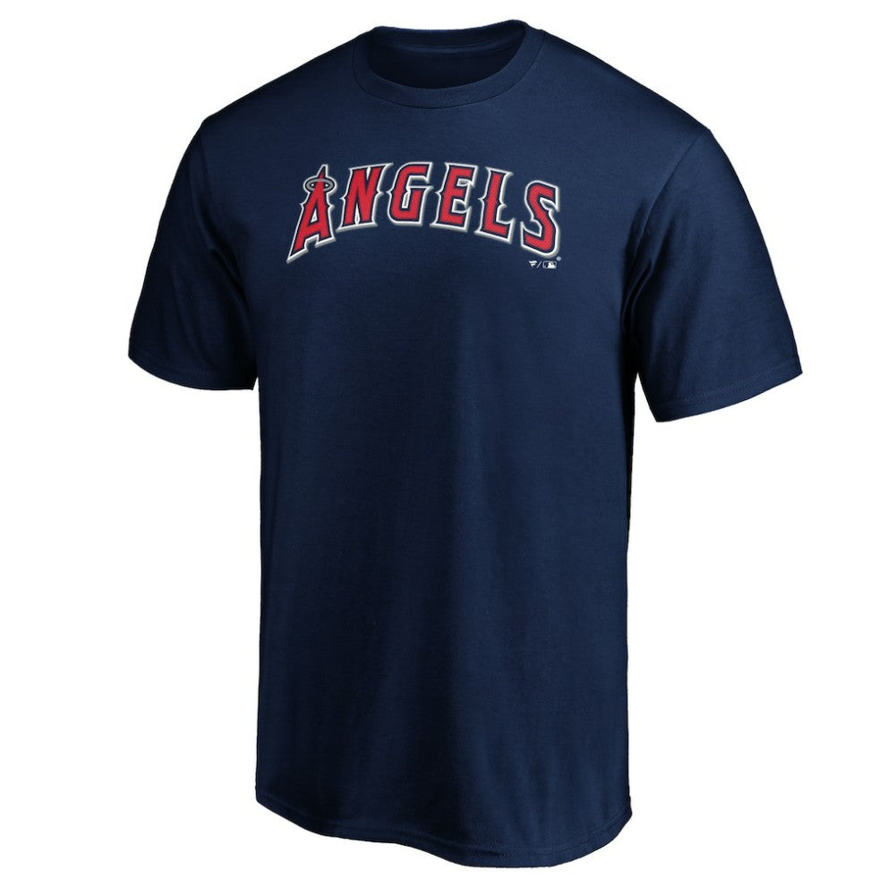 Los Angeles Angels Official Wordmark T-Shirt Navy