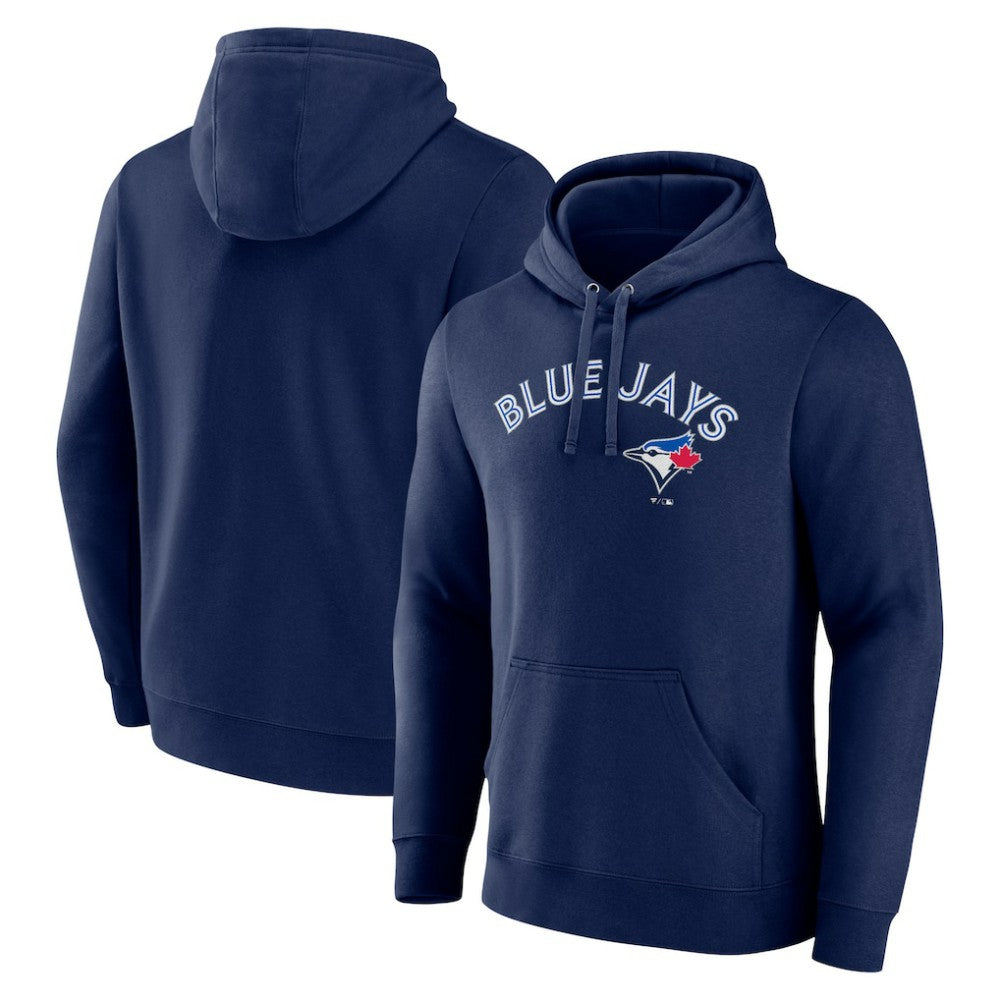 Toronto Blue Jays Official Wordmark Pullover Hoodie Navy