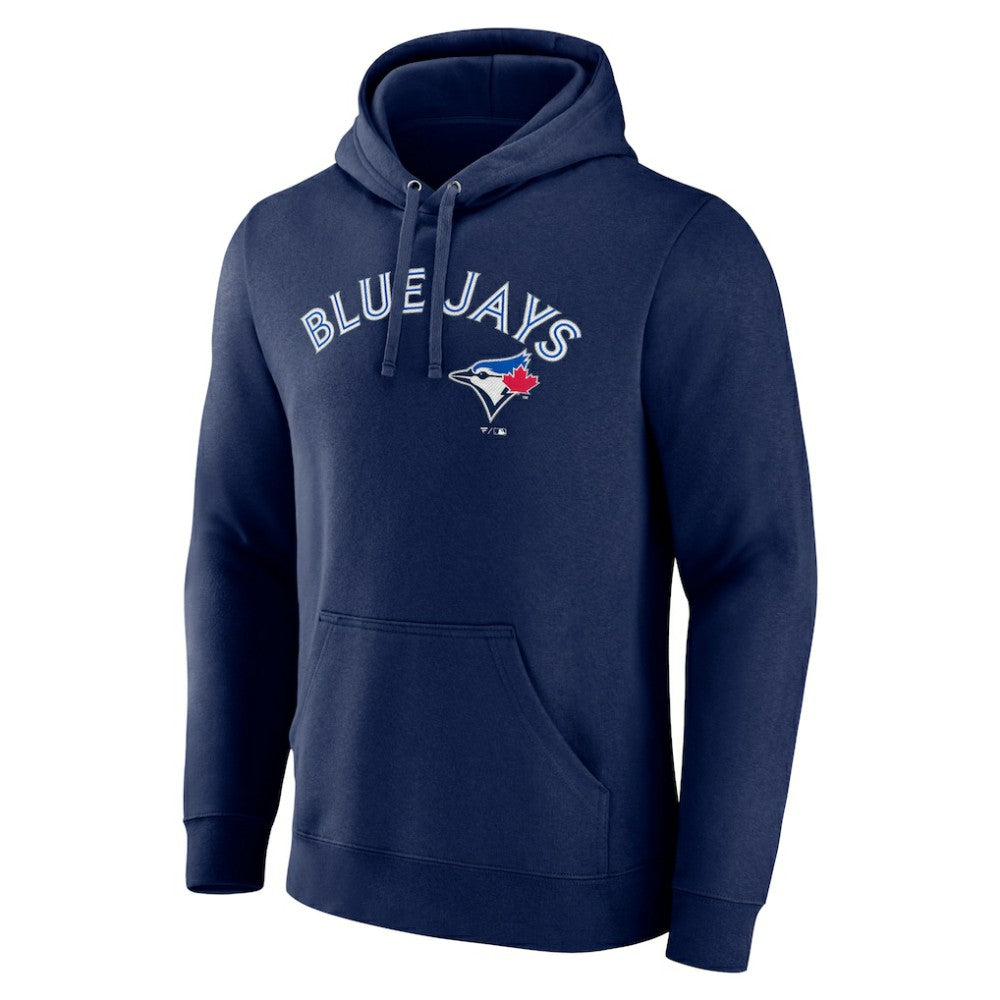 Toronto Blue Jays Official Wordmark Pullover Hoodie Navy