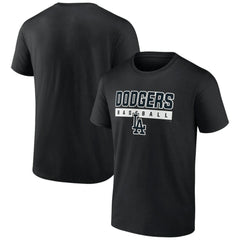 Los Angeles Dodgers In The Mitt T-Shirt Black