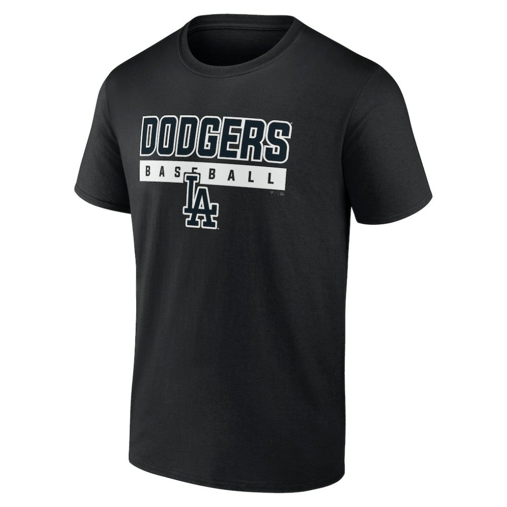 Los Angeles Dodgers In The Mitt T-Shirt Black