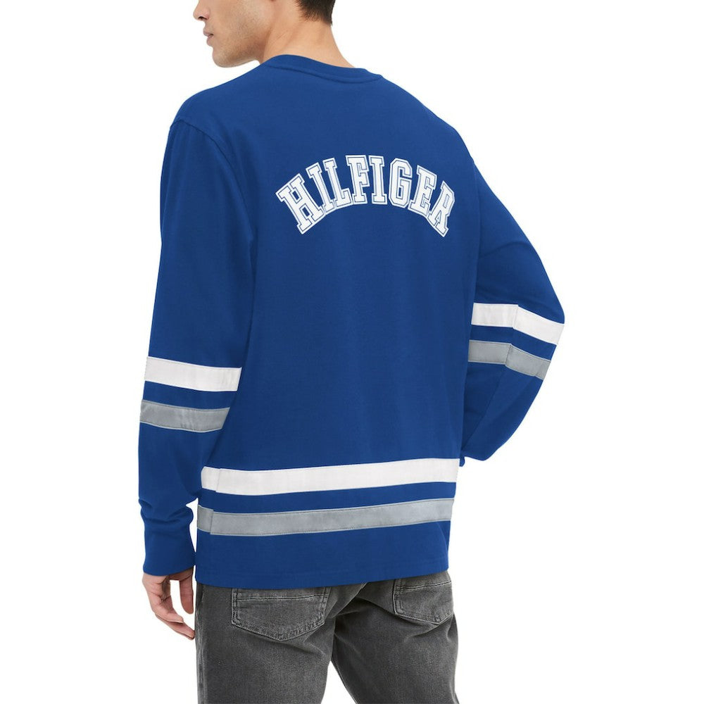 Tampa Bay Lightning Tommy Hilfiger Nolan Long Sleeve T-Shirt - Blue T-shirts