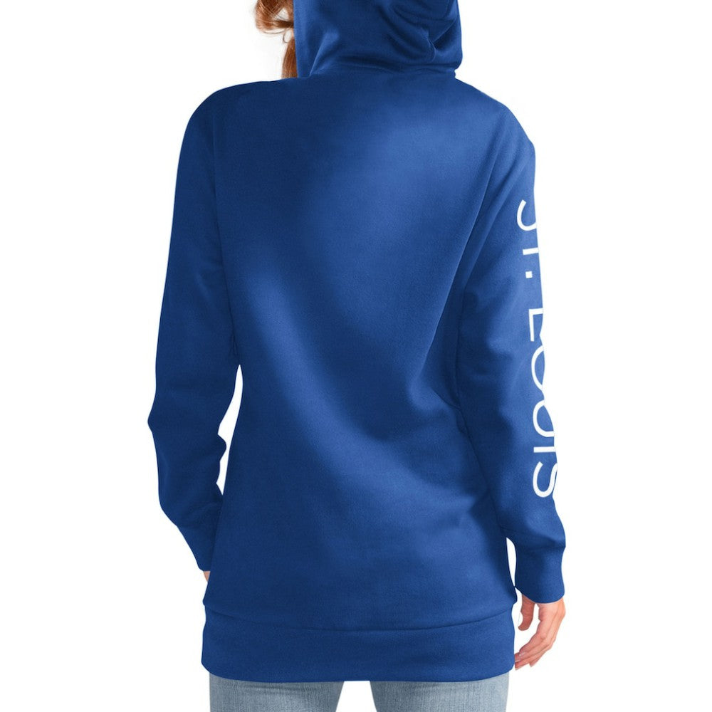 St. Louis Blues G-III 4Her by Carl Banks Women's Overtime Pullover Hoodie - Blue Hoodies