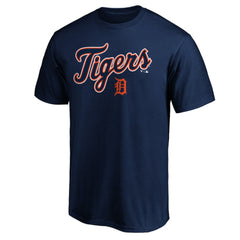 Detroit Tigers Series Sweep T-Shirt Navy
