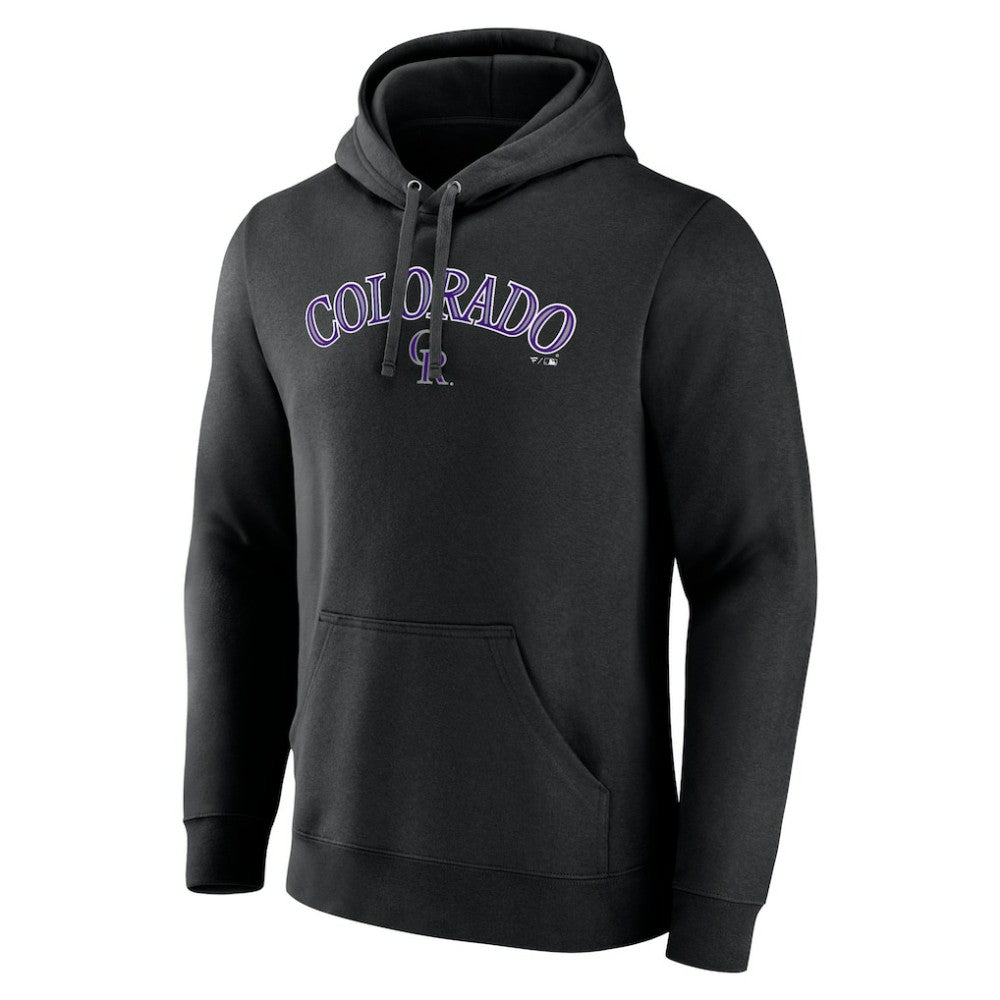 Colorado Rockies Series Sweep Pullover Hoodie Black