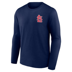 St. Louis Cardinals Hometown Collection Gateway Long Sleeve T-Shirt Navy