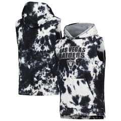 Las Vegas Raiders MSX by Michael Strahan Resistance Sleeveless Pullover Hoodie - Black outlet