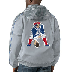New England Patriots Starter Thursday Night Gridiron Throwback Full-Zip Jacket - Gray discount
