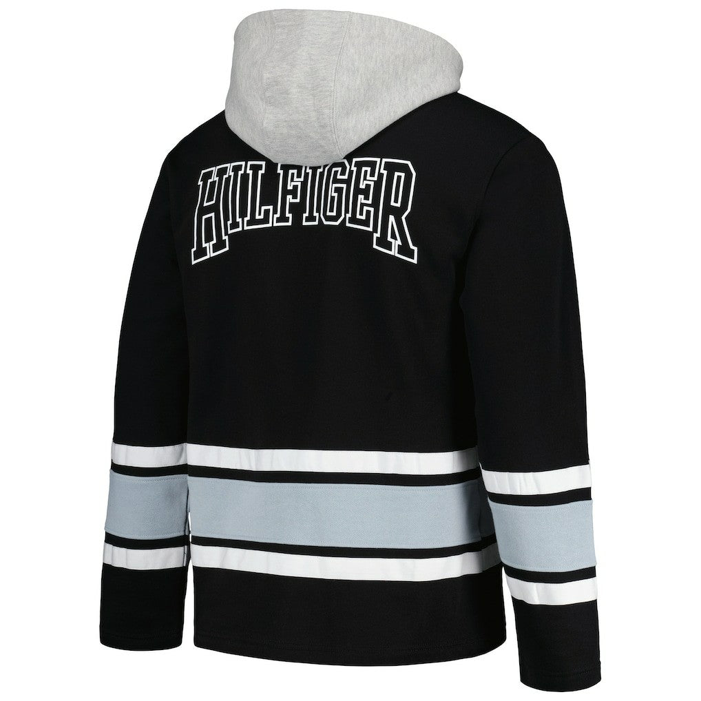 Las Vegas Raiders Tommy Hilfiger Ivan Fashion Pullover Hoodie - Black outlet