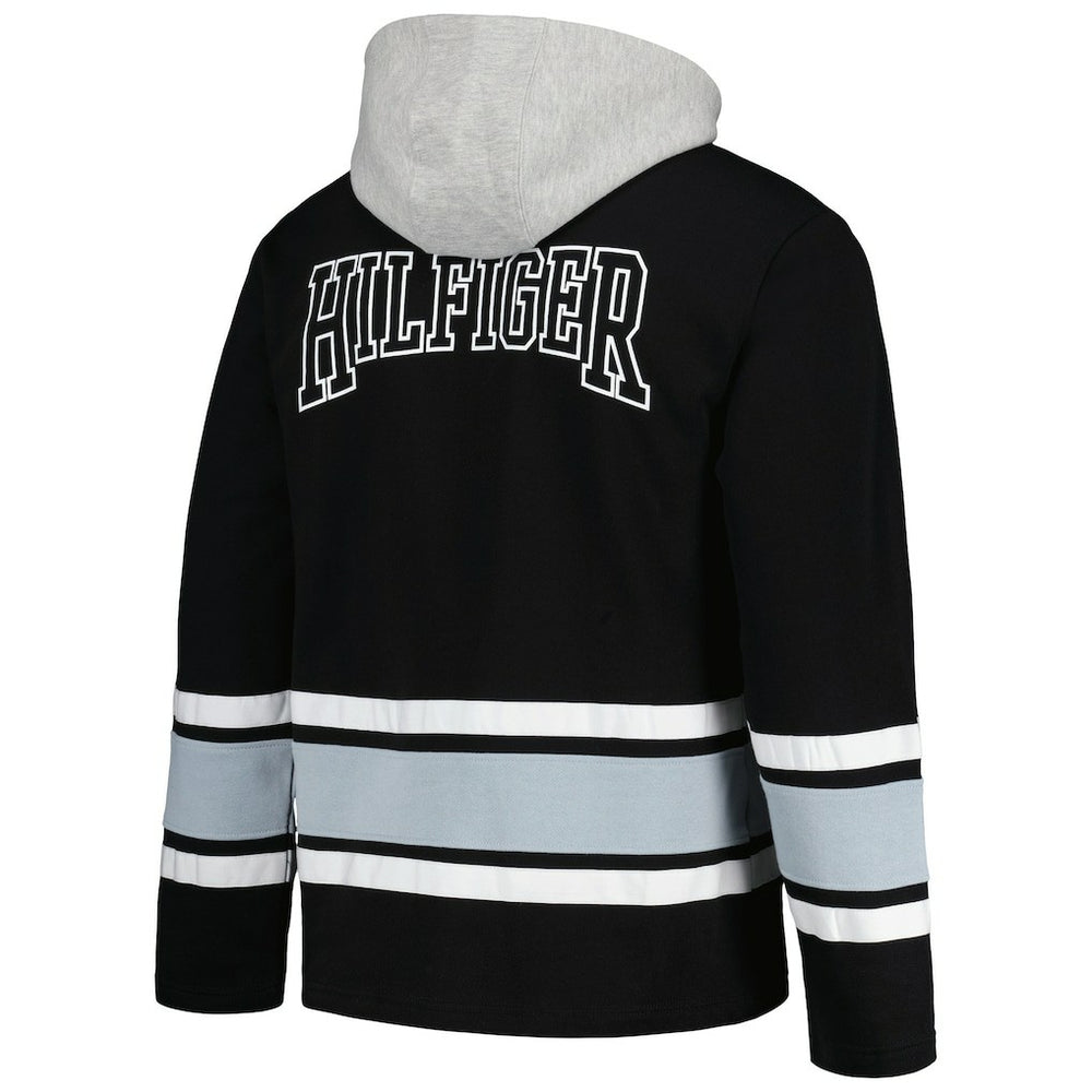 Las Vegas Raiders Tommy Hilfiger Ivan Fashion Pullover Hoodie - Black outlet