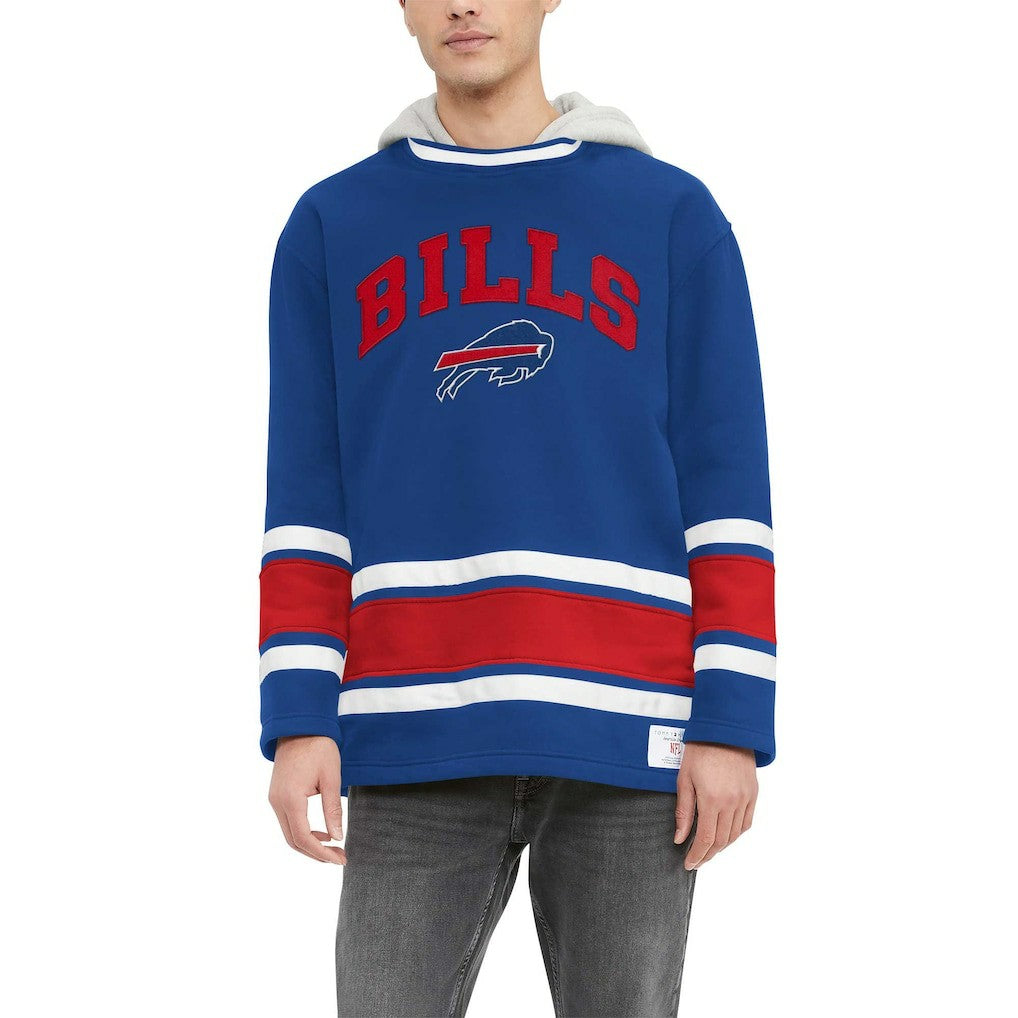 Buffalo Bills Tommy Hilfiger Ivan Fashion Pullover Hoodie - Royal on sale