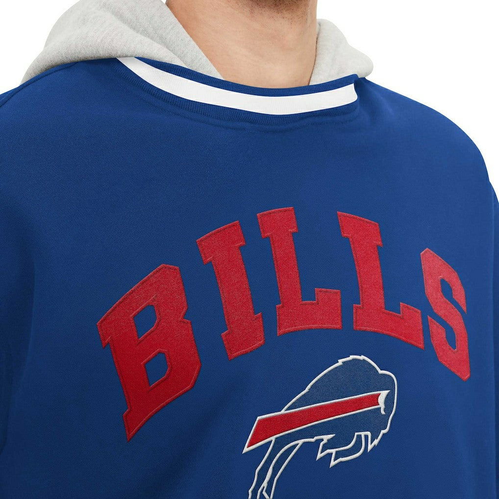 Buffalo Bills Tommy Hilfiger Ivan Fashion Pullover Hoodie - Royal on sale