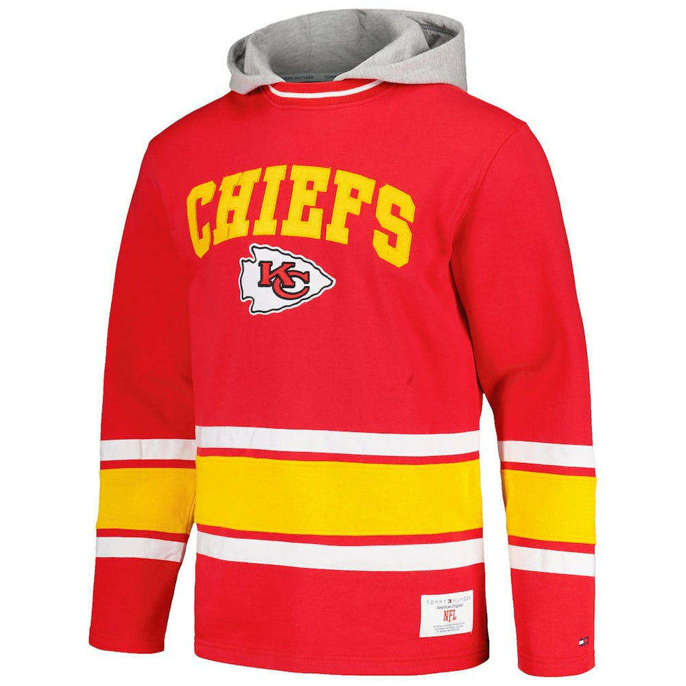 Kansas City Chiefs Tommy Hilfiger Ivan Fashion Pullover Hoodie - Red cheap