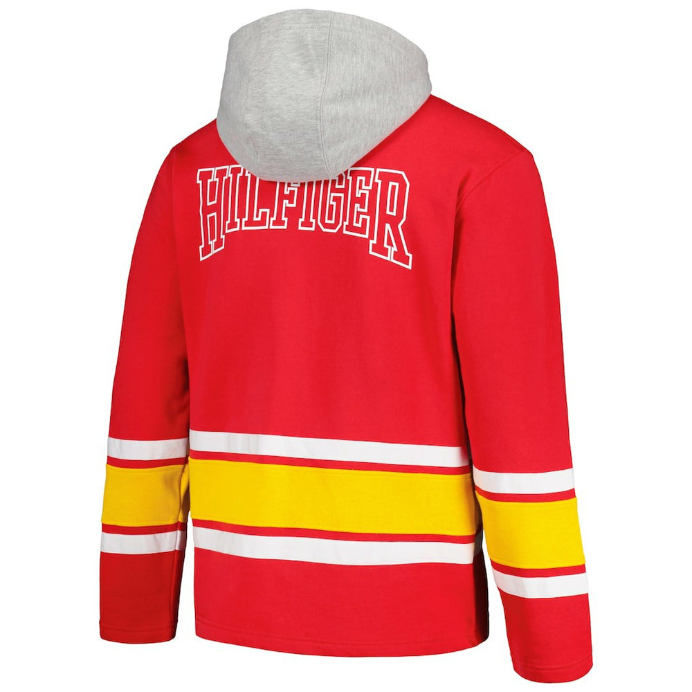 Kansas City Chiefs Tommy Hilfiger Ivan Fashion Pullover Hoodie - Red cheap