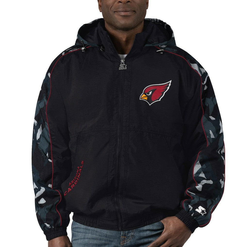 Arizona Cardinals Starter Thursday Night Gridiron Full-Zip Hoodie - Black outlet