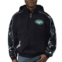New York Jets Starter Thursday Night Gridiron Full-Zip Hoodie - Black sale