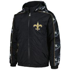 New Orleans Saints Starter Thursday Night Gridiron Full-Zip Hoodie - Black cheap