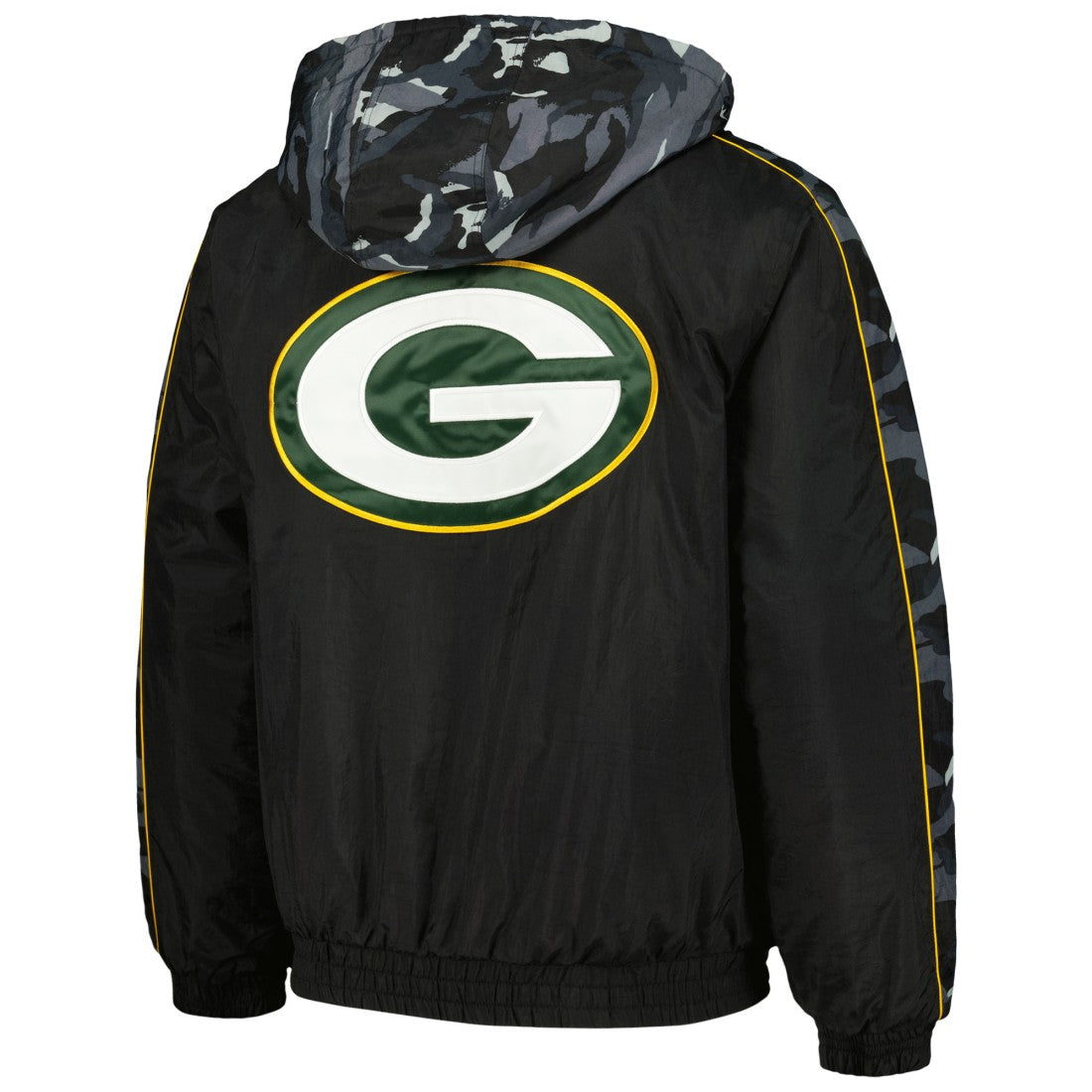 Green Bay Packers Starter Thursday Night Gridiron Full-Zip Hoodie - Black discount