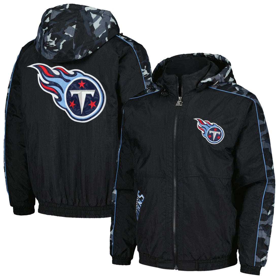 Tennessee Titans Starter Thursday Night Gridiron Full-Zip Hoodie - Black outlet