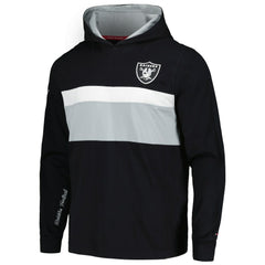Las Vegas Raiders Tommy Hilfiger Morgan Long Sleeve Hoodie T-Shirt - Black sale