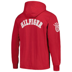 Arizona Cardinals Tommy Hilfiger Morgan Long Sleeve Hoodie T-Shirt - Cardinal on sale