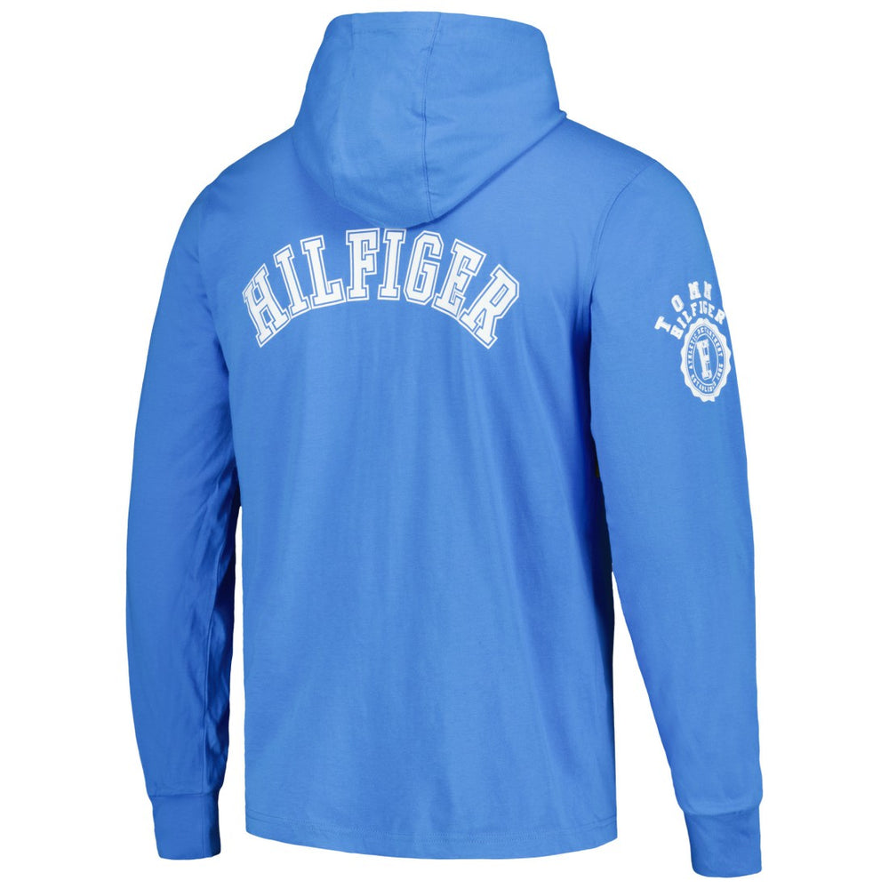 Los Angeles Chargers Tommy Hilfiger Morgan Long Sleeve Hoodie T-Shirt - Powder Blue sale