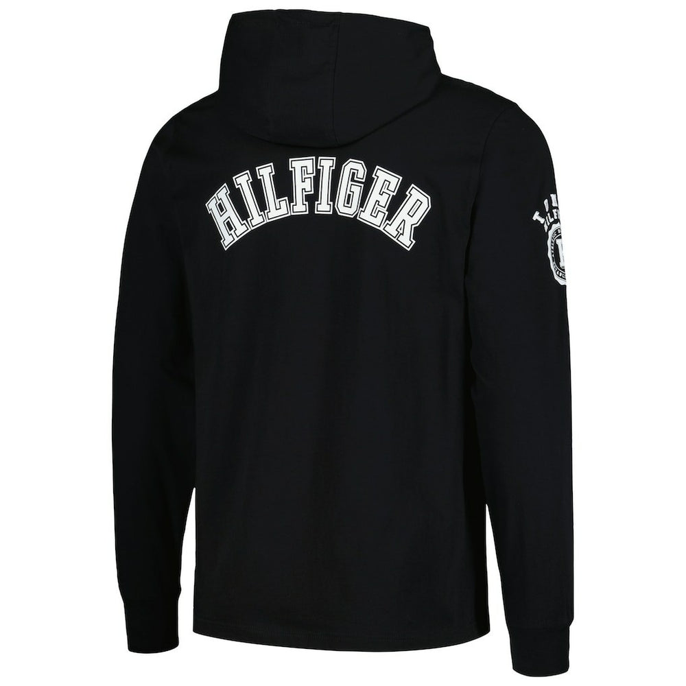 Cincinnati Bengals Tommy Hilfiger Morgan Long Sleeve Hoodie T-Shirt - Black outlet