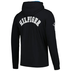 Carolina Panthers Tommy Hilfiger Morgan Long Sleeve Hoodie T-Shirt - Black outlet
