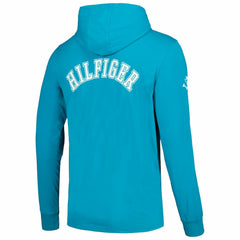 Miami Dolphins Tommy Hilfiger Morgan Long Sleeve Hoodie T-Shirt - Aqua sale