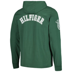 Green Bay Packers Tommy Hilfiger Morgan Long Sleeve Hoodie T-Shirt - Green on sale