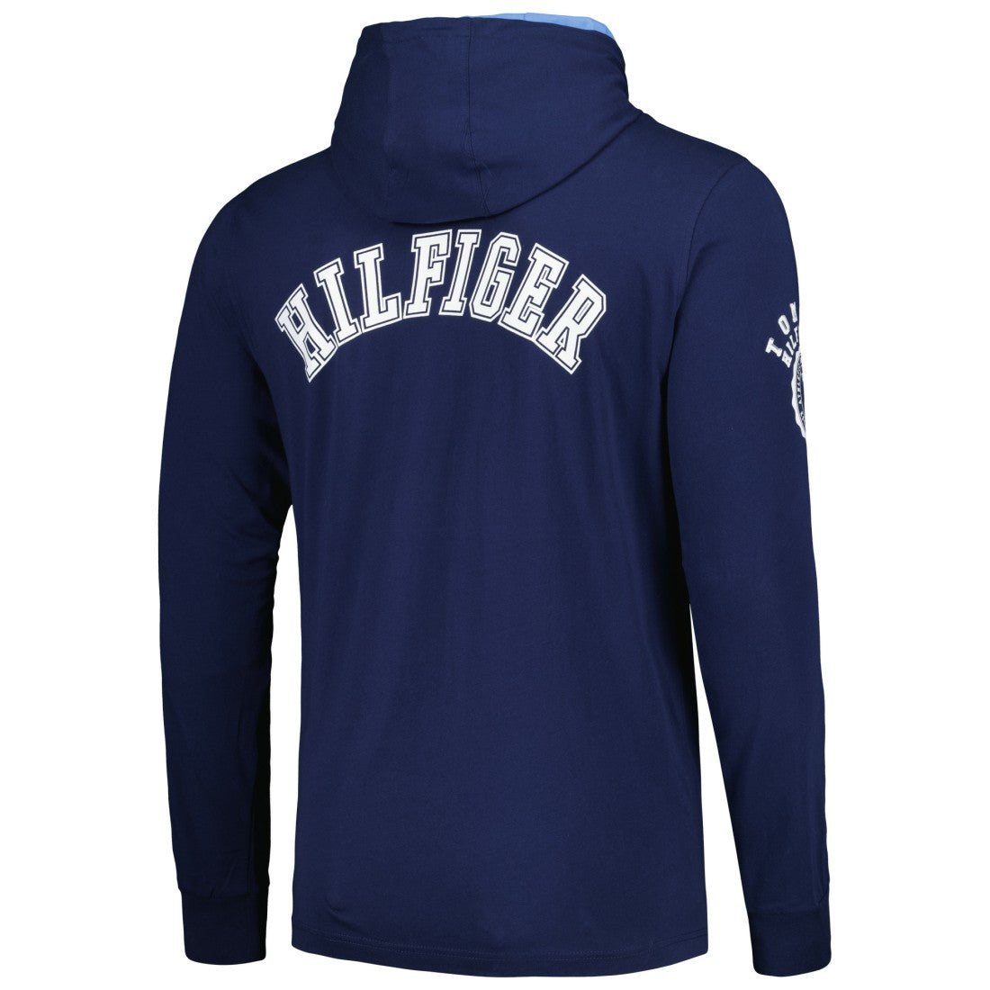 Tennessee Titans Tommy Hilfiger Morgan Long Sleeve Hoodie T-Shirt - Navy for sale