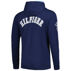 Tennessee Titans Tommy Hilfiger Morgan Long Sleeve Hoodie T-Shirt - Navy for sale