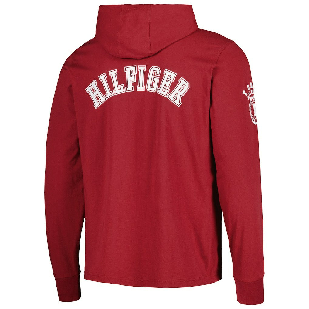 Washington Commanders Tommy Hilfiger Morgan Long Sleeve Hoodie T-Shirt - Burgundy cheap