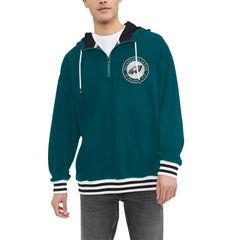 Philadelphia Eagles Tommy Hilfiger Midnight Aaron Quarter-Zip Hoodie - Green on sale
