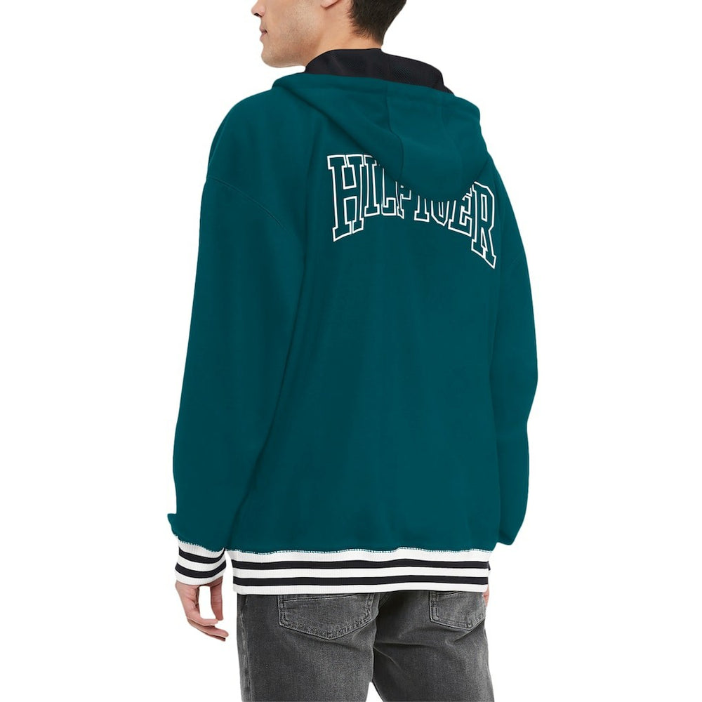 Philadelphia Eagles Tommy Hilfiger Midnight Aaron Quarter-Zip Hoodie - Green on sale
