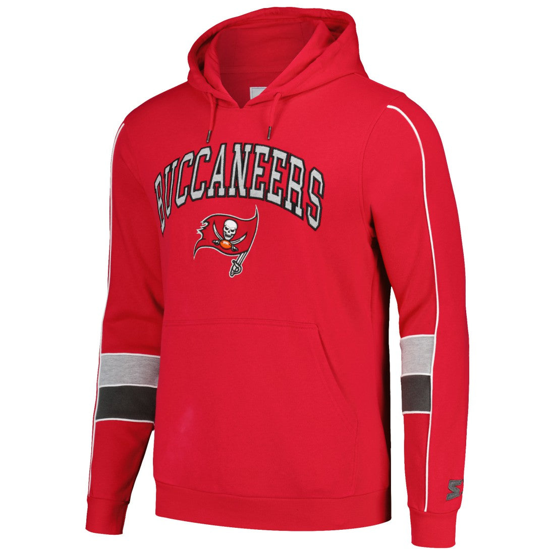 Tampa Bay Buccaneers Starter Captain Pullover Hoodie - Red outlet