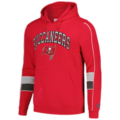 Tampa Bay Buccaneers Starter Captain Pullover Hoodie - Red outlet