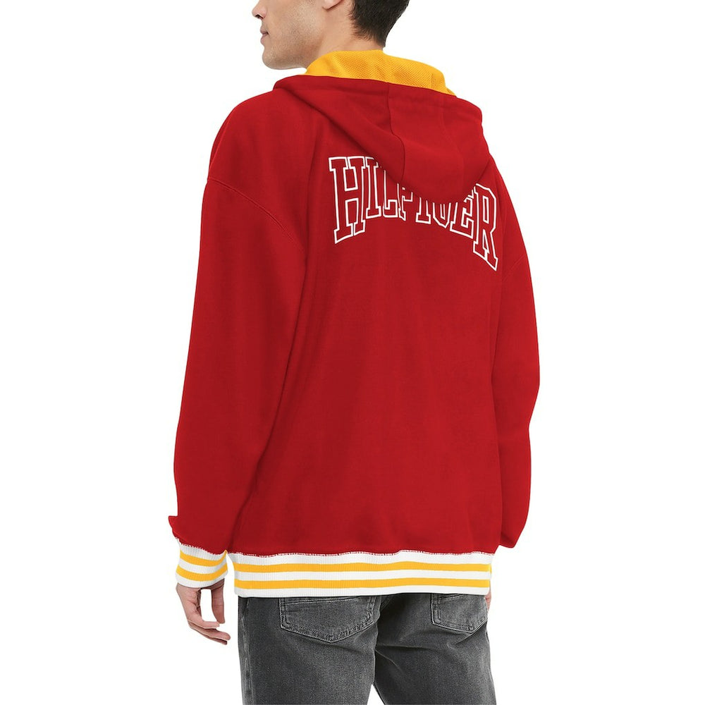 Kansas City Chiefs Tommy Hilfiger Aaron Quarter-Zip Hoodie - Red sale